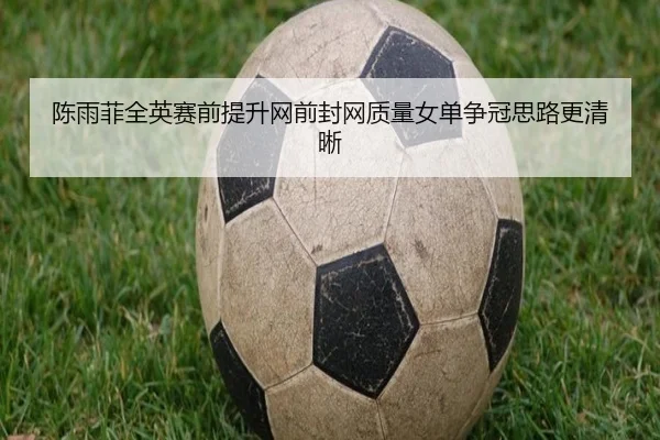 陈雨菲全英赛前提升网前封网质量女单争冠思路更清晰